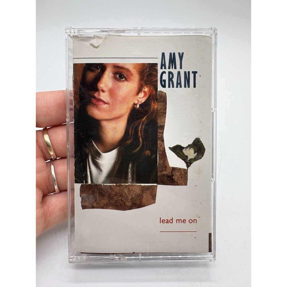 Amy Grant Lead Me On Cassette Tape Vintage 1988 CCM Pop Rock Album